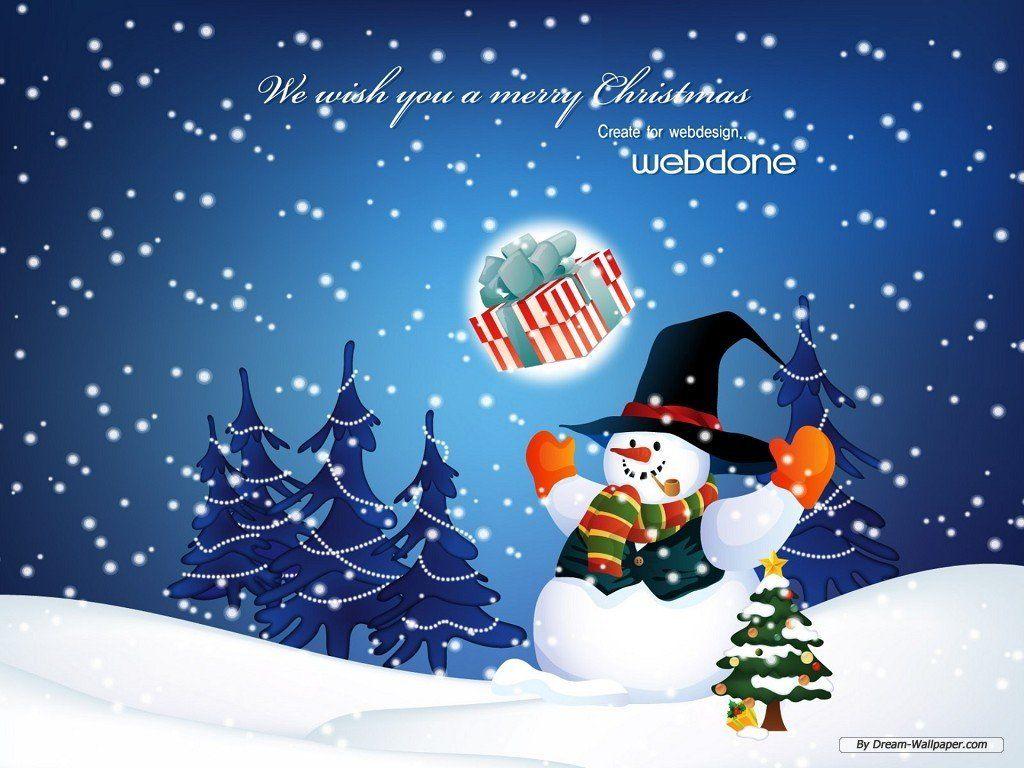1024x768 Christmas Desktop Free Theme Wallpaper