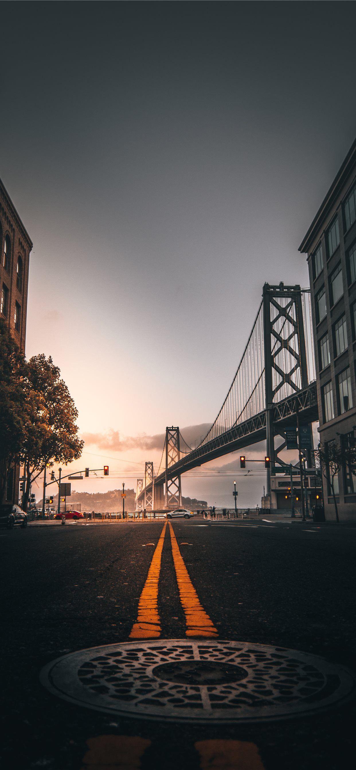 1242x2688 Dawn on streets. City wallpaper, Landscape wallpaper, City aesthetic