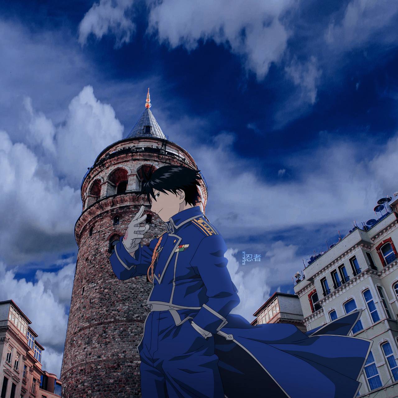 1280x1280 Roy Mustang wallpaper