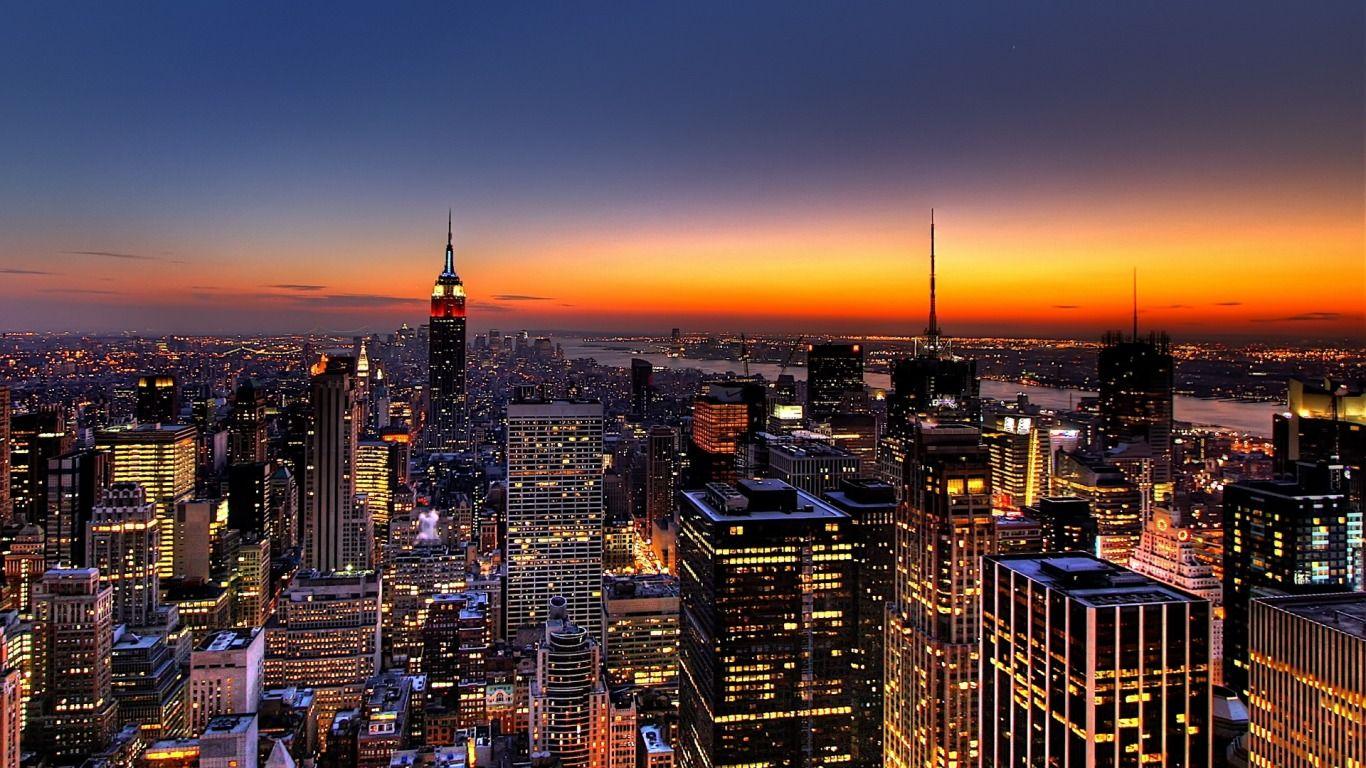 1366x768 City Wallpaper