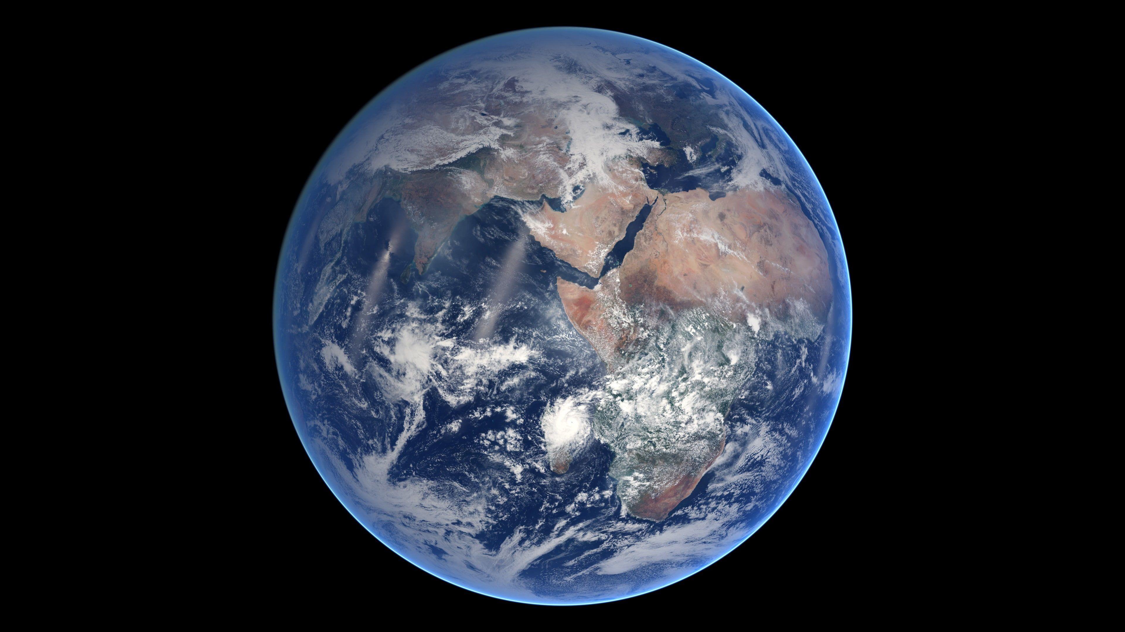 3840x2160 earth space planet blue marble nasa K #wallpaper #hdwallpaper #desktop. Earth from space, Nasa earth, Solar system exploration
