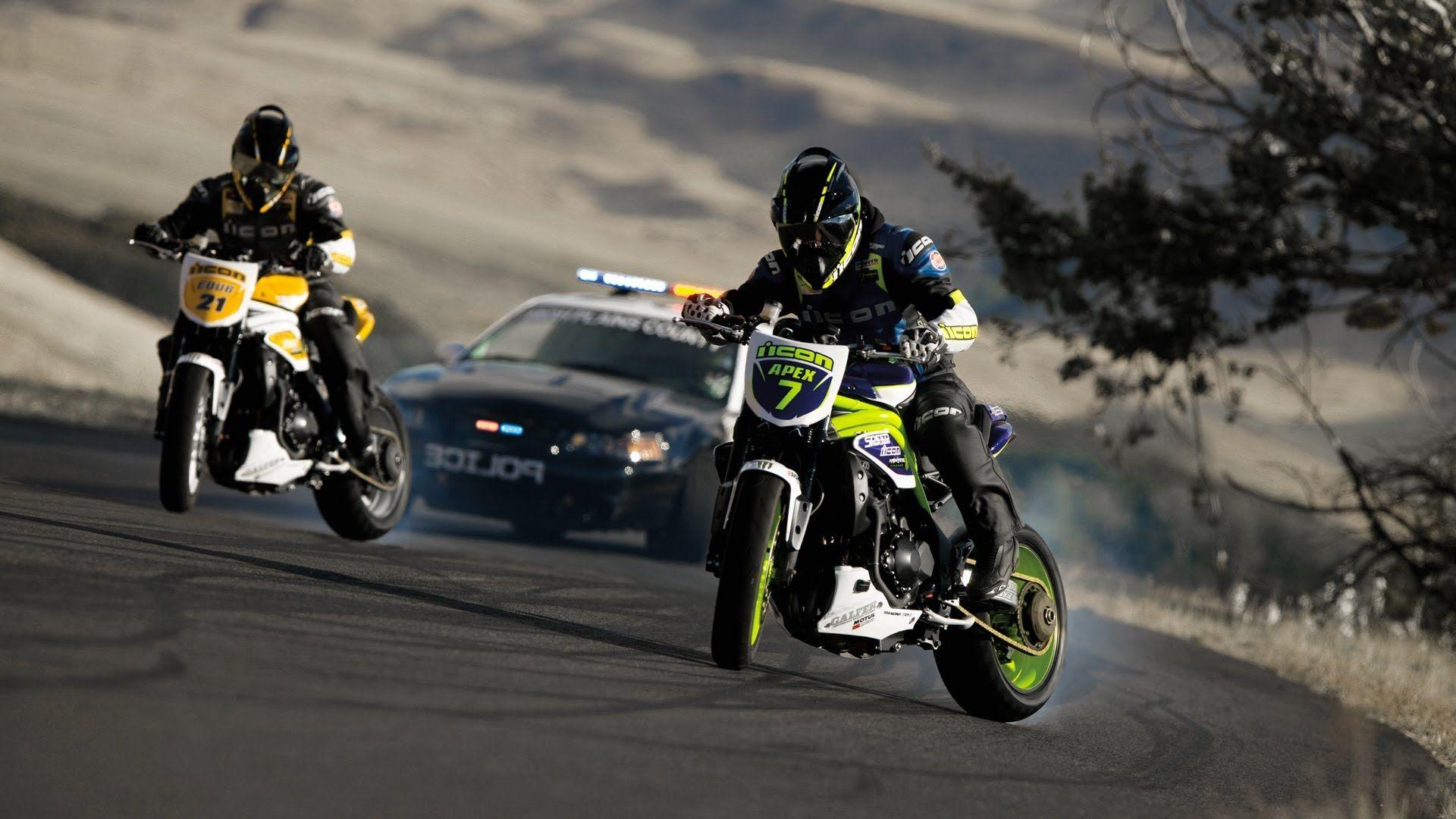 1920x1080 Desktop Bike Stunt Image Wallpaper Vs Car Drift Battle 2 Wallpaper & Background Download