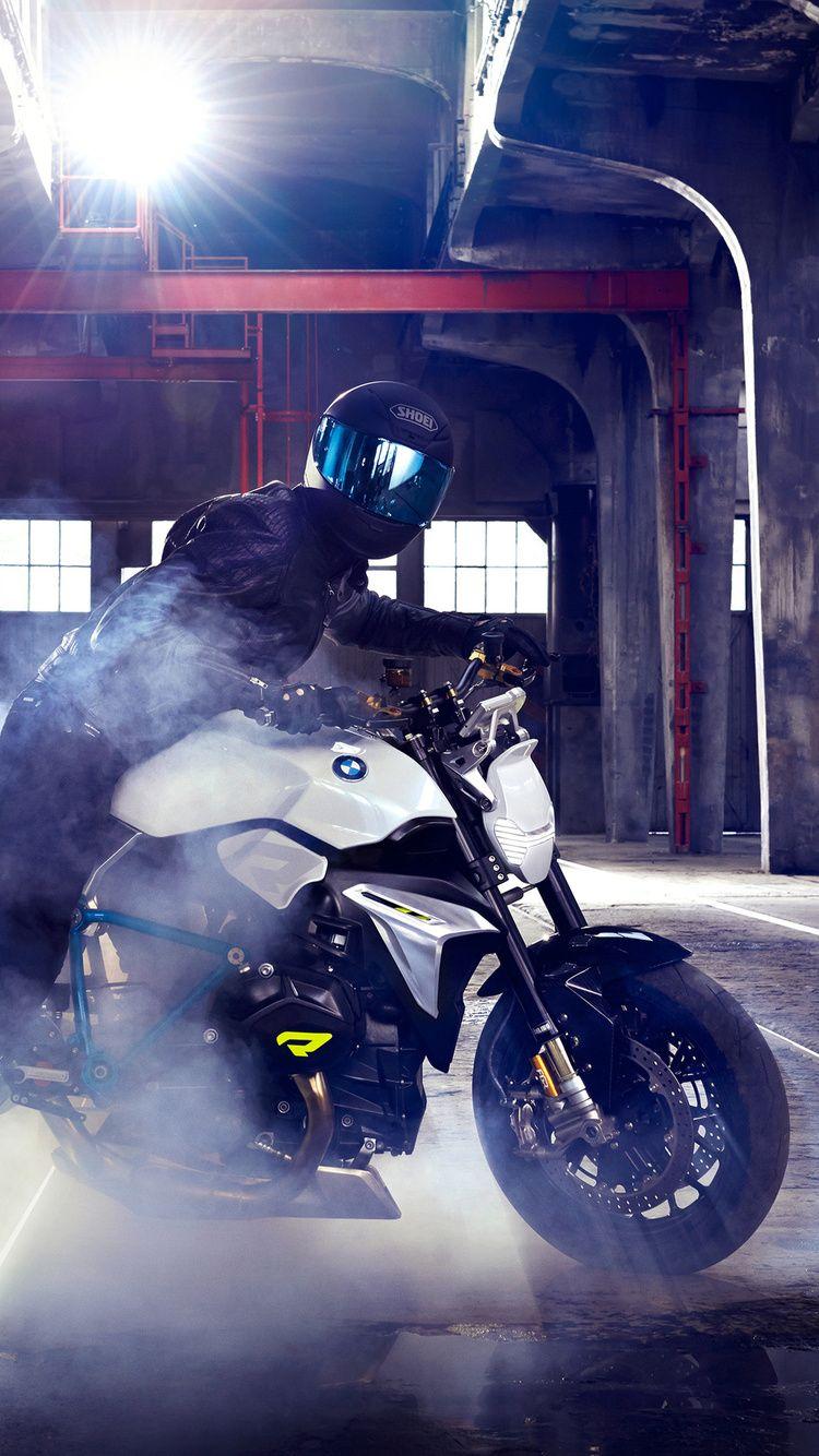 750x1334 BMW Concept Roadster Bike Drifting iPhone iPhone 6S, iPhone 7 HD 4k Wallpaper, Image, Background, Photo and Picture