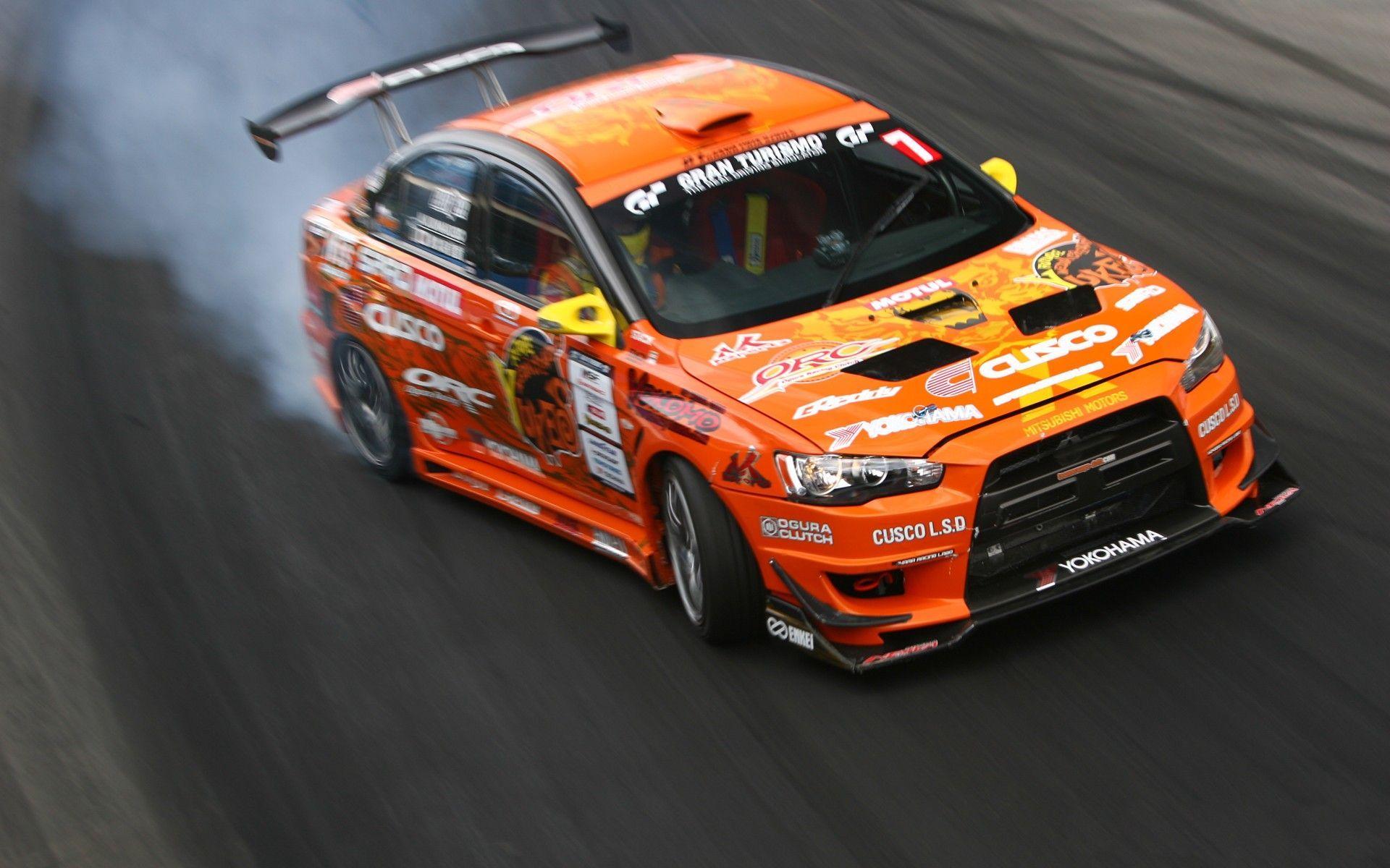 1920x1200 Cars lancer evo drifting cars vehicles formula drift mitsubishi