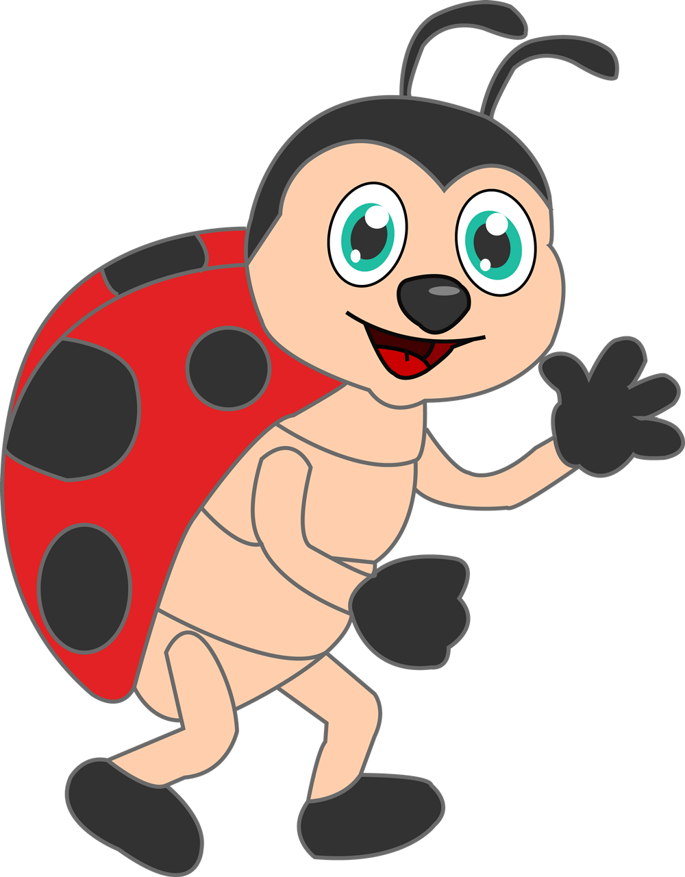 1000x1280 Cartoon Ladybug Clipart Download Clip Art Clip Art Bug Beetle Clipart