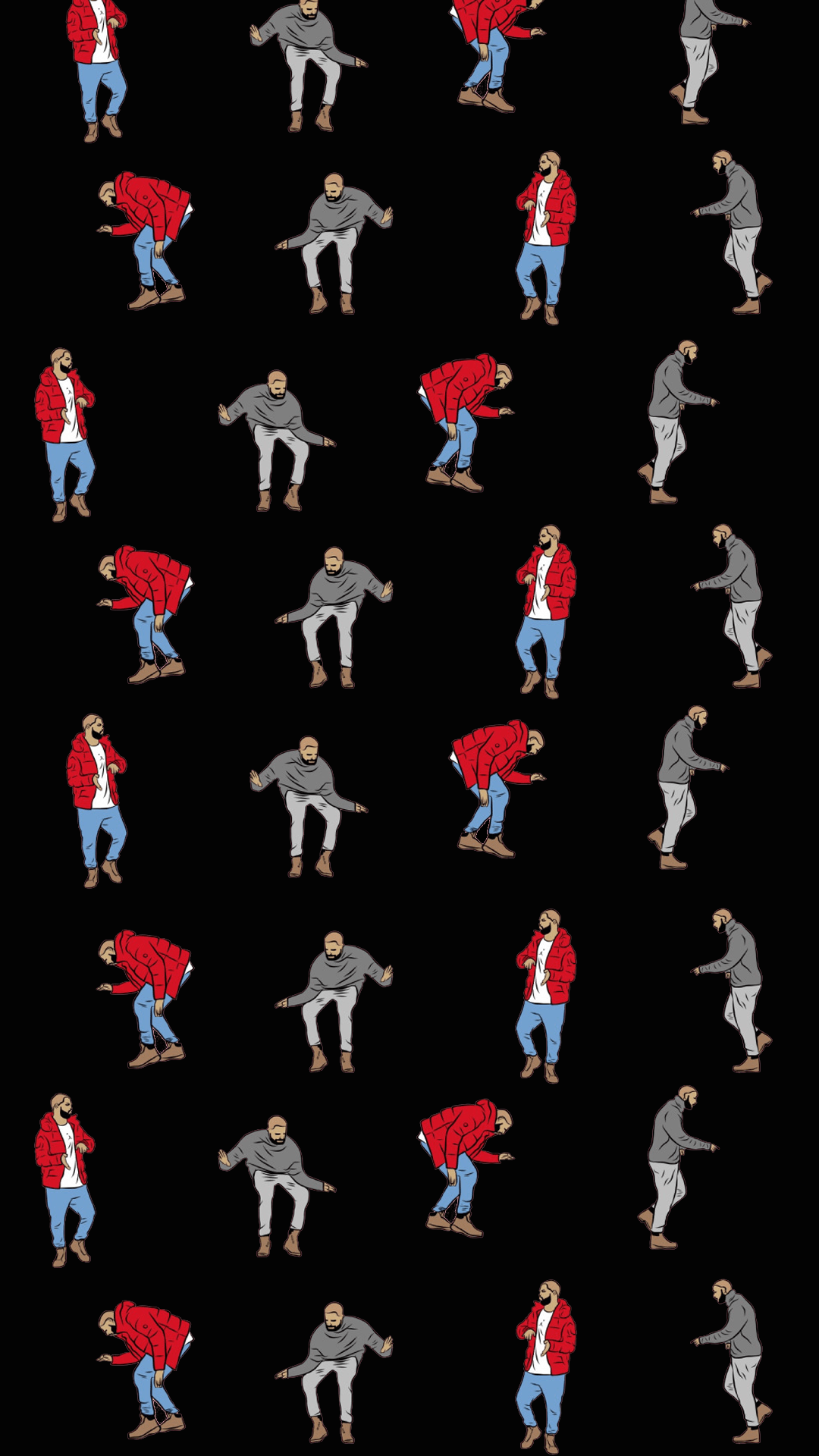 1080x1920 A friend of mine got a present wrapped in Drake Hotline Bling