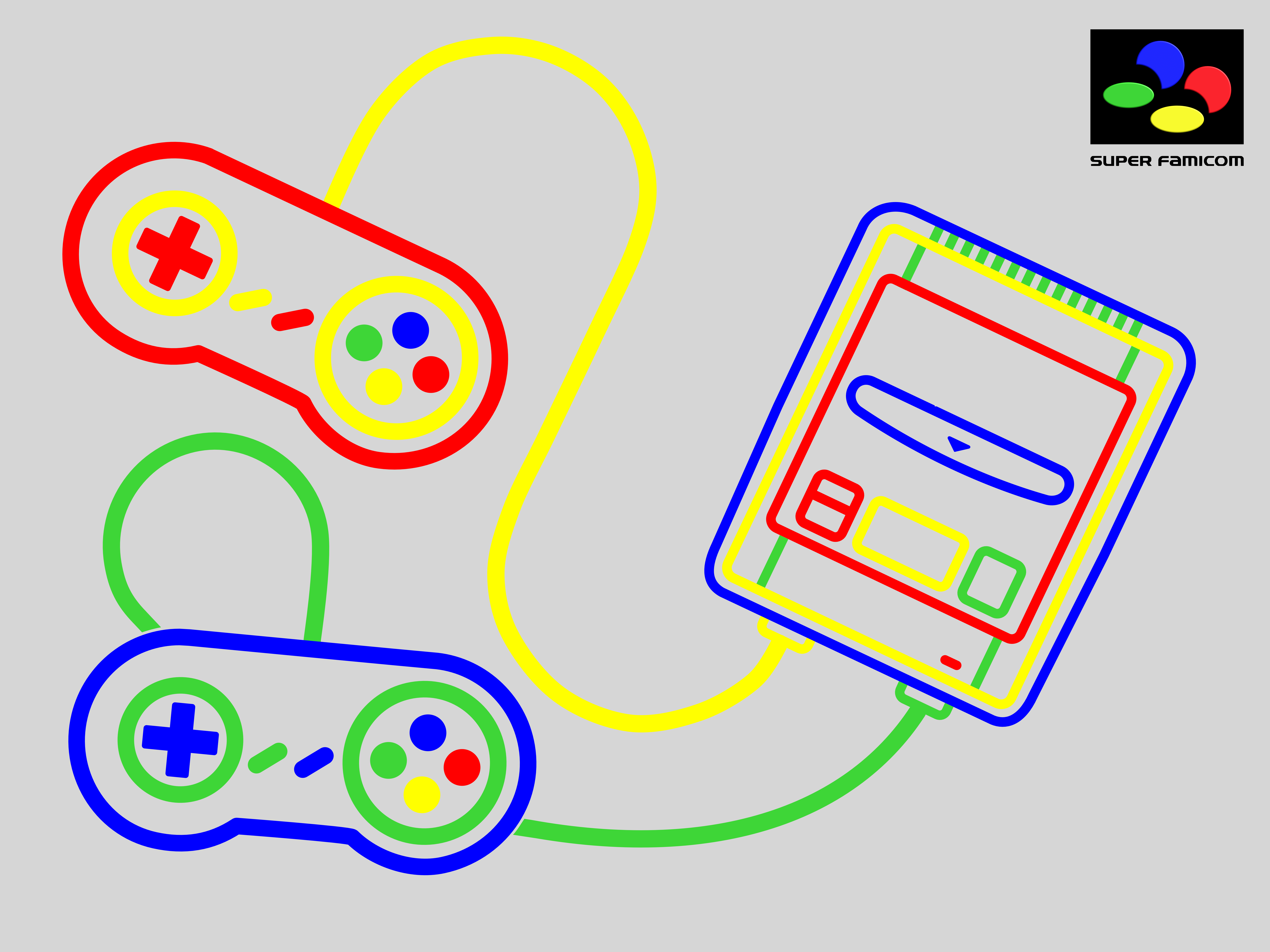 8000x5997 Super Famicom Mini [8000x5997]. Wallpaper, R wallpaper, HD wallpaper