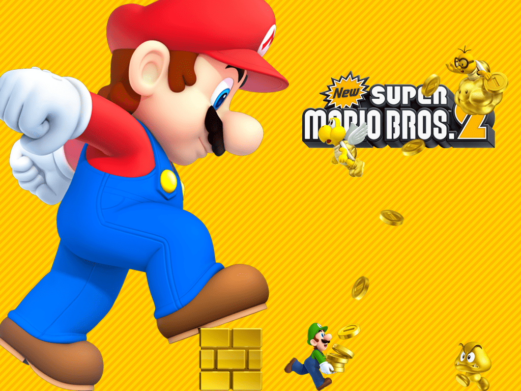 1024x768 New Super Mario Bros. 2 Wallpaper(LARGER)