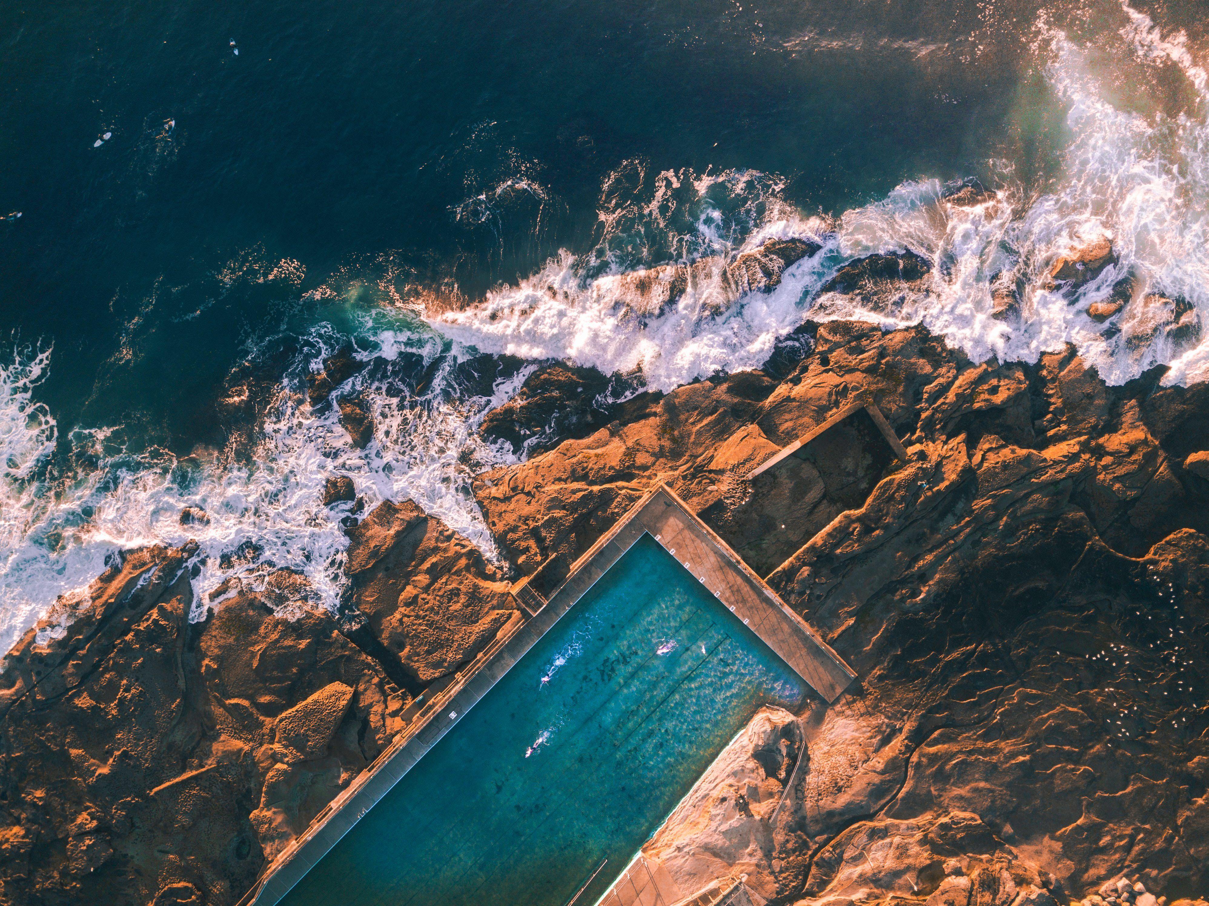 3992x2992 Tropical Beach 4K wallpaper