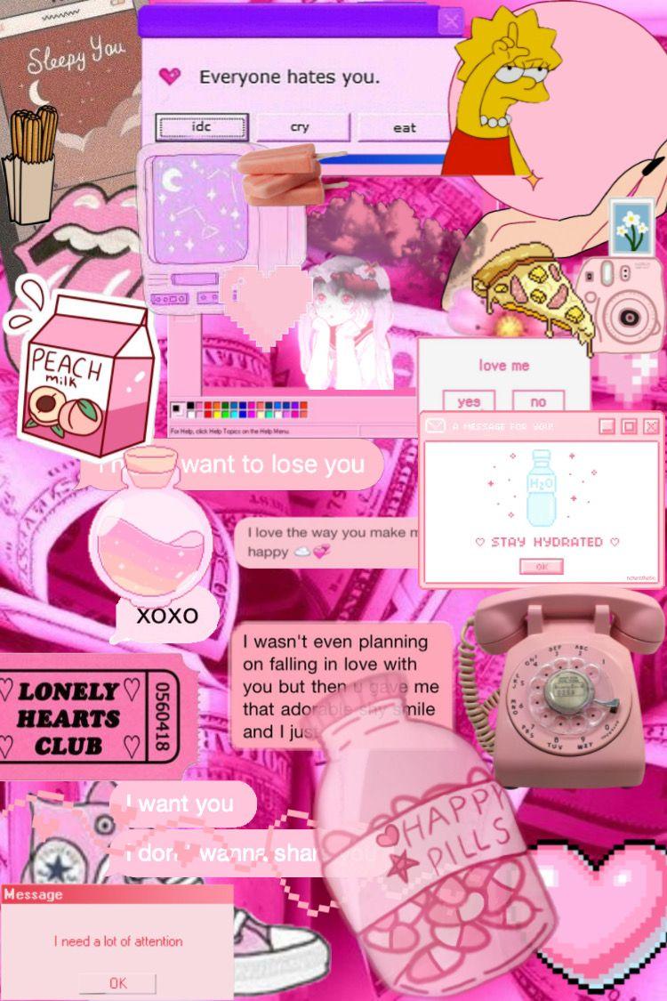 750x1125 pink aesthetic wallpaper tumblr Image
