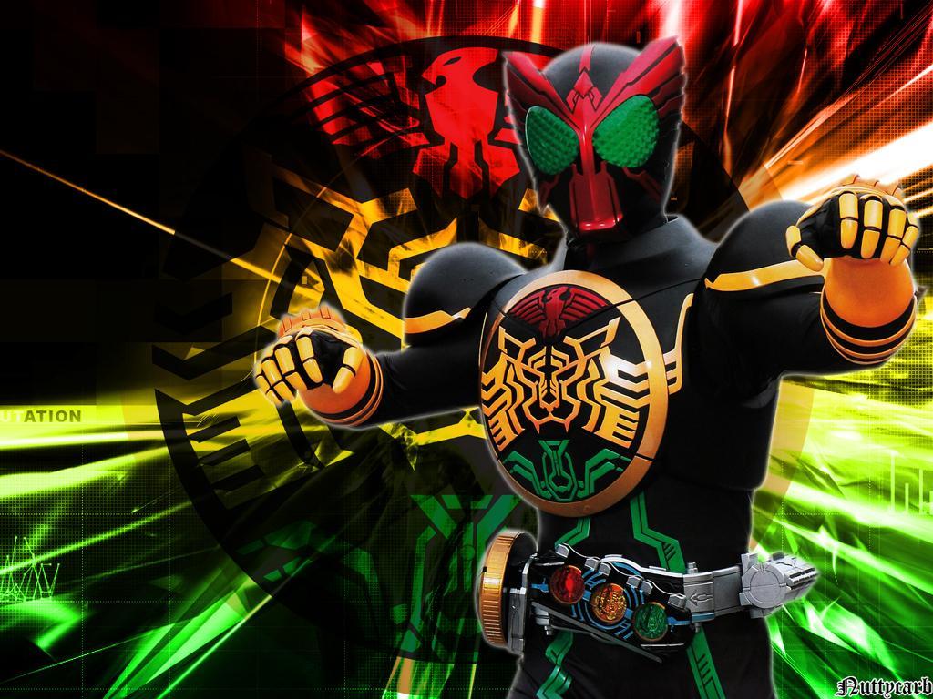 1024x768 Kamen Rider OOO Wallpaper