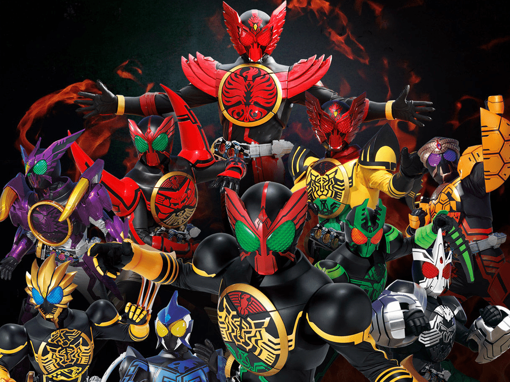 1024x768 Kamen Rider 000 Wallpaper