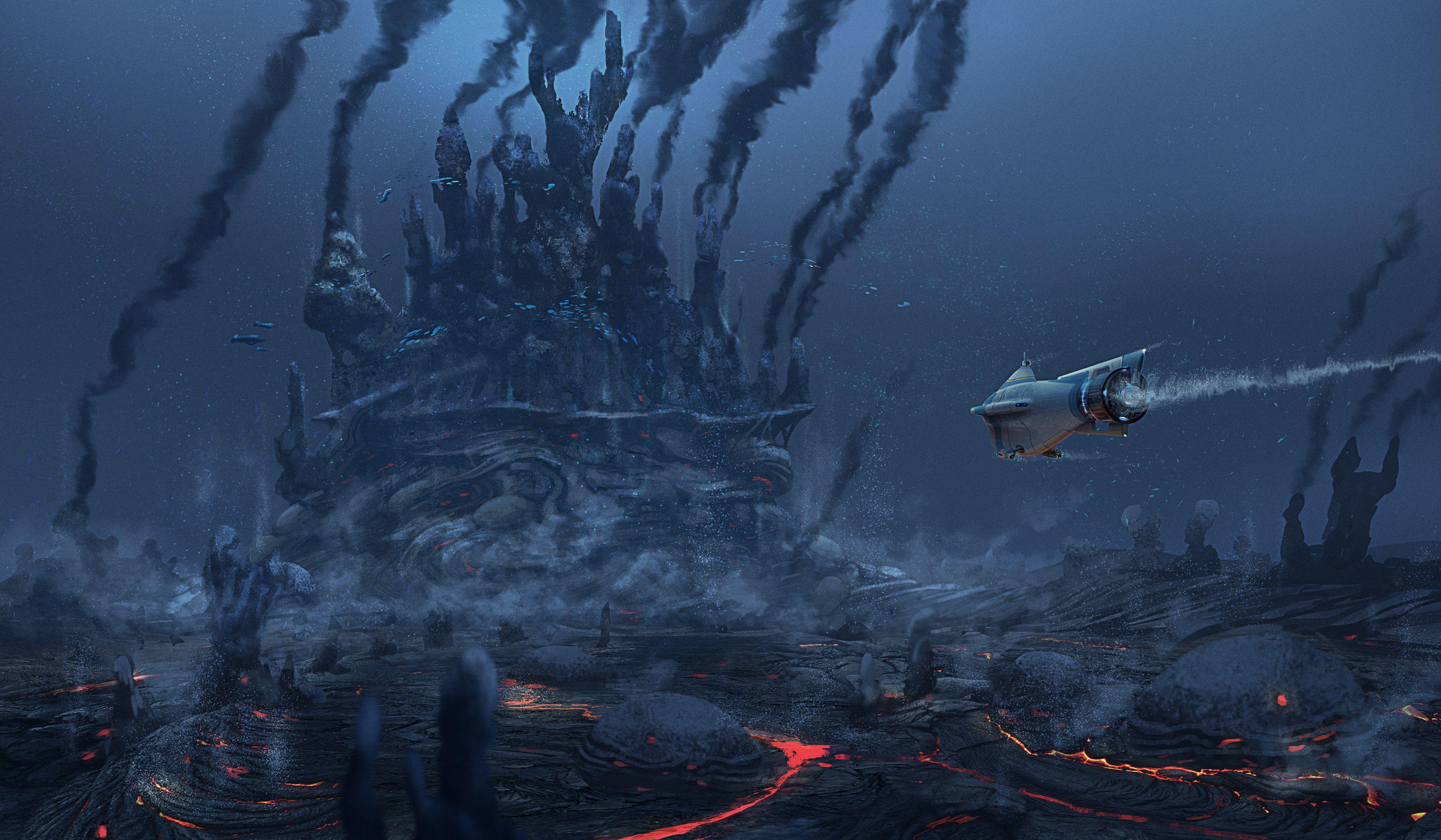 4200x2450 Subnautica Wallpaper