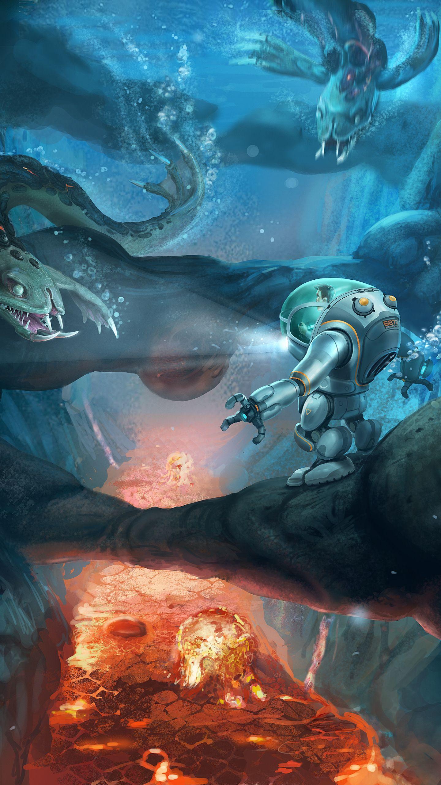 1440x2560 Free download Subnautica Early Access Review The Nerd Stash [4500x2647] for your Desktop, Mobile & Tablet. Explore Subnautica Wallpaper. Subnautica Wallpaper
