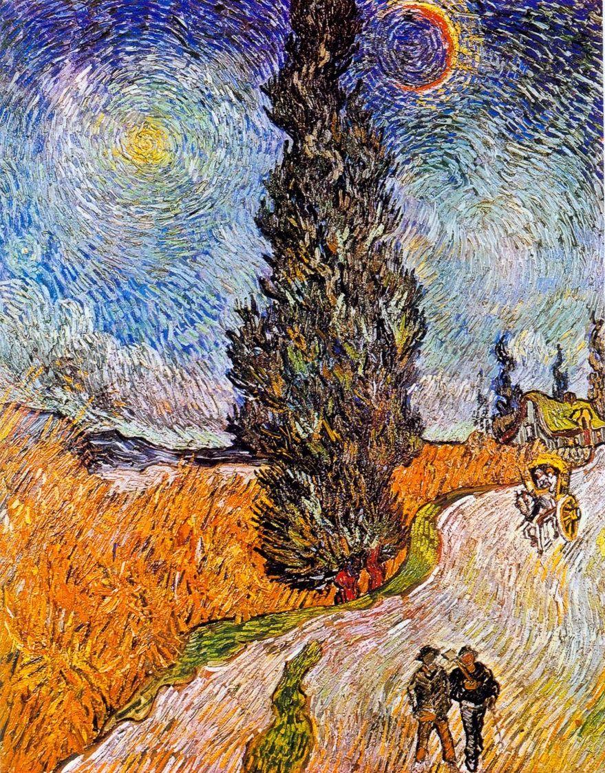 879x1124 Van Gogh Paintings Wallpaper
