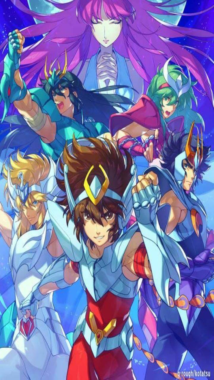 720x1280 Saint Seiya The Lost Canvas iPhone Wallpaper