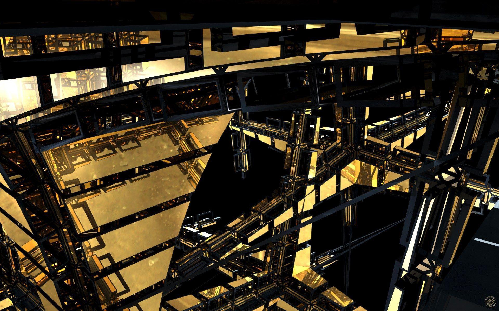 1920x1200 construction black gold abstract HD wallpaper. Gold wallpaper hd, Gold abstract wallpaper, Gold wallpaper