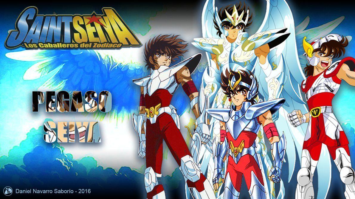 1191x670 27.Versiones Seiya de Pegaso Wallpaper. Artist, Anime
