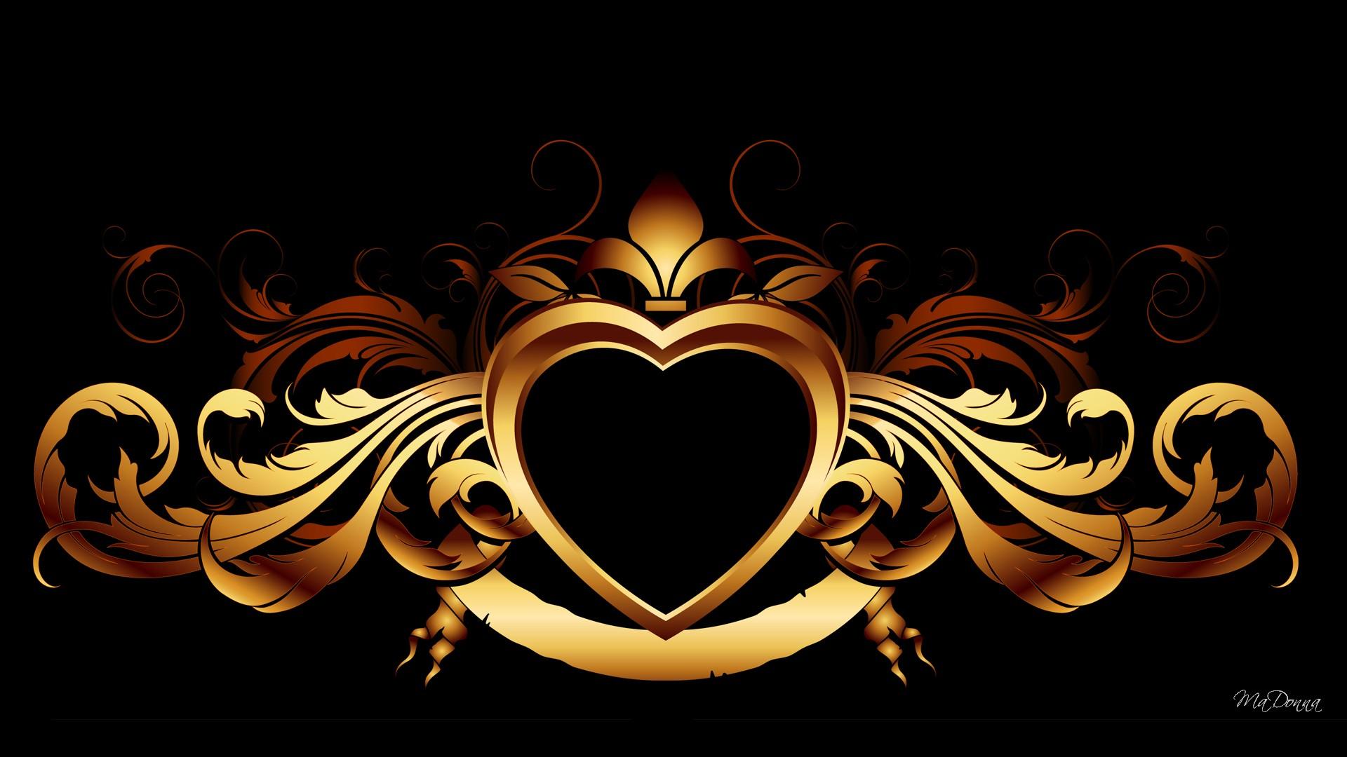 1920x1080 Background Gold Wallpaper Abstract