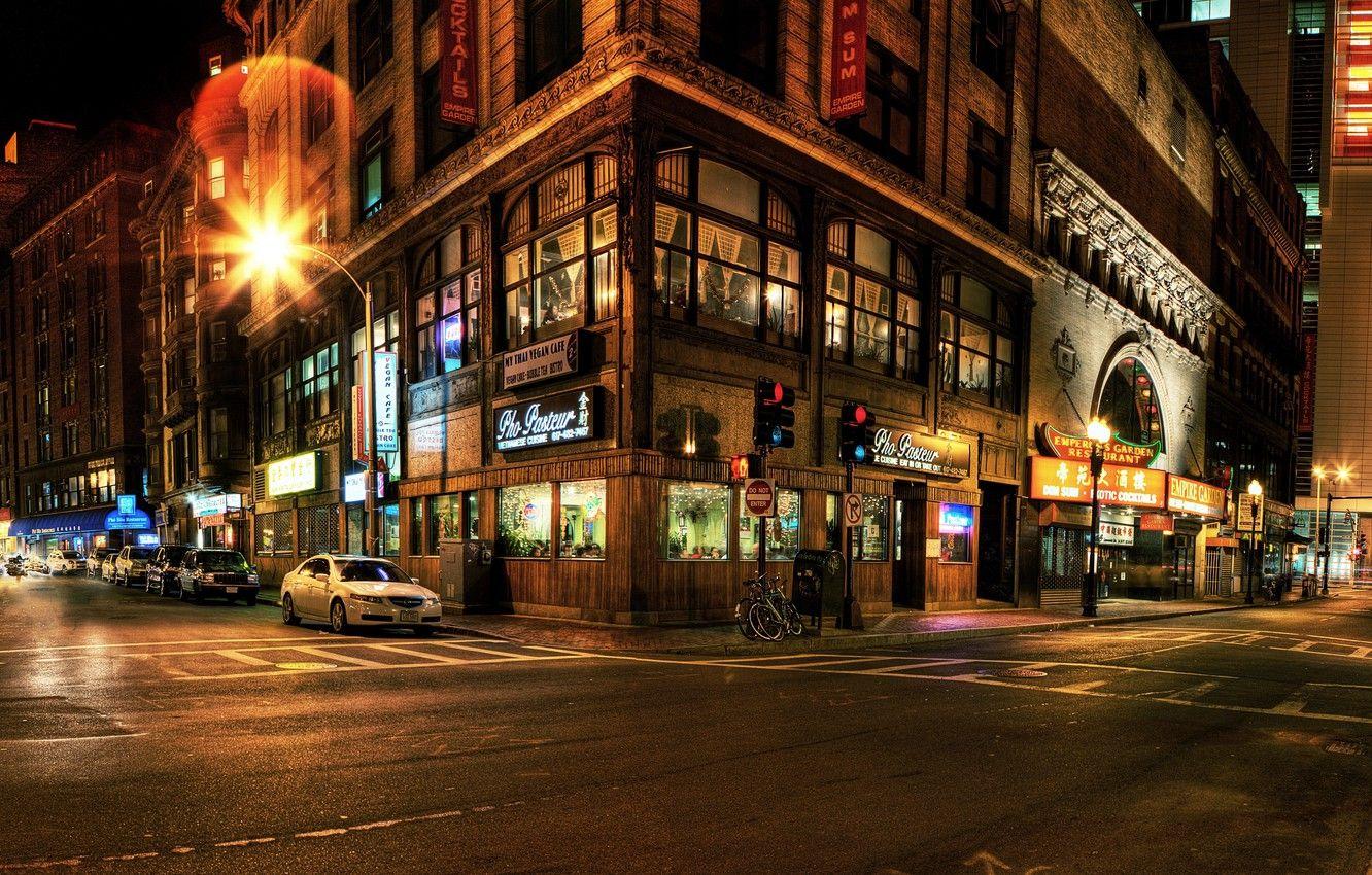 1332x850 Wallpaper city, the city, USA, Boston, Massachusetts image for desktop, section город