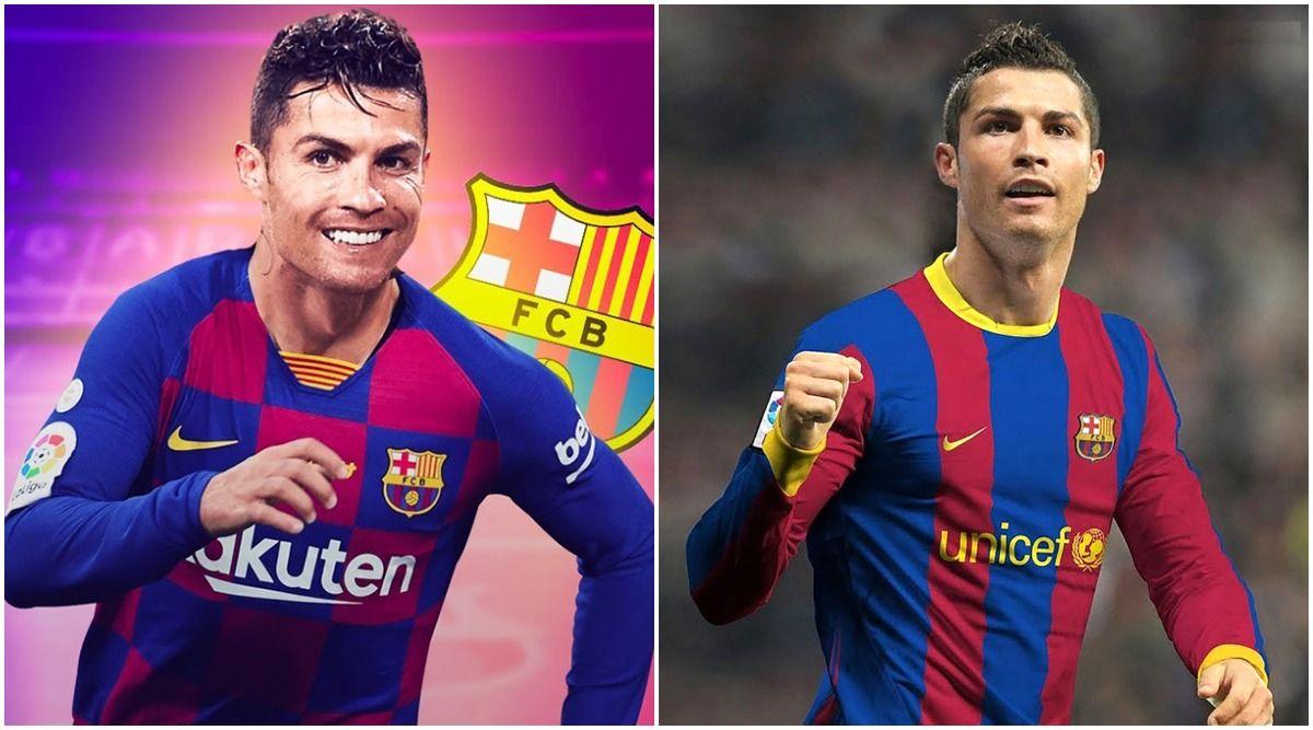 1200x667 Football News. Cristiano Ronaldo In Barcelona Jersey: Fan Made Image & HD Wallpaper Of The Portuguese Superstar. ⚽ LatestLY