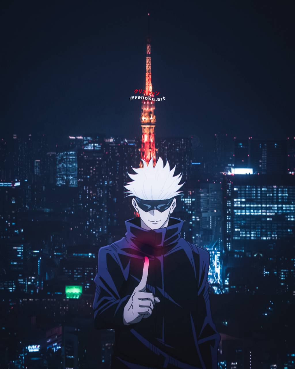 1024x1280 gojo satoru wallpaper