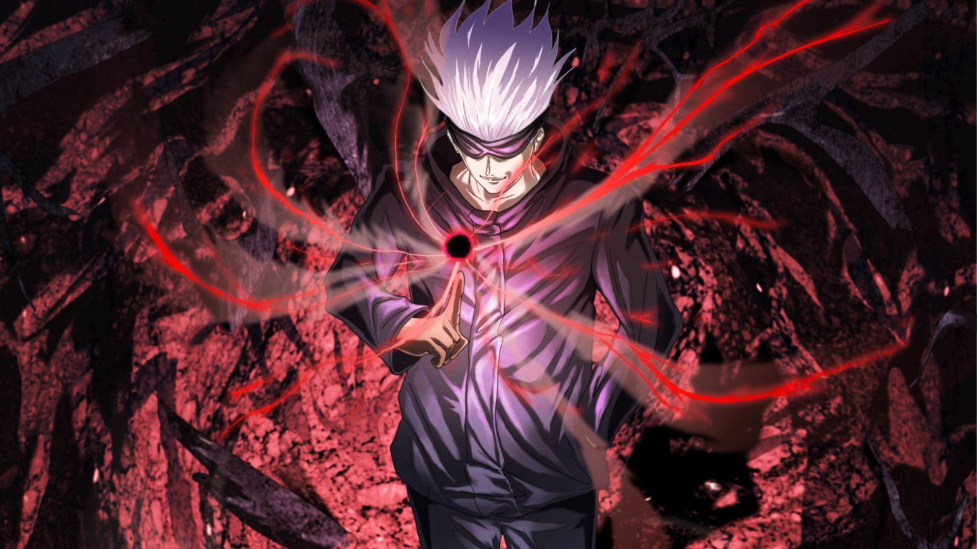 1920x1080 Desktop wallpaper satoru gojo, jujutsu kaise, anime, HD image, picture, background, d55e88