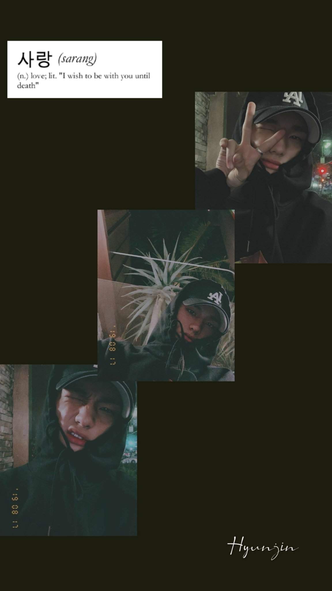 1152x2048 Hyunjin Aesthetic Wallpaper