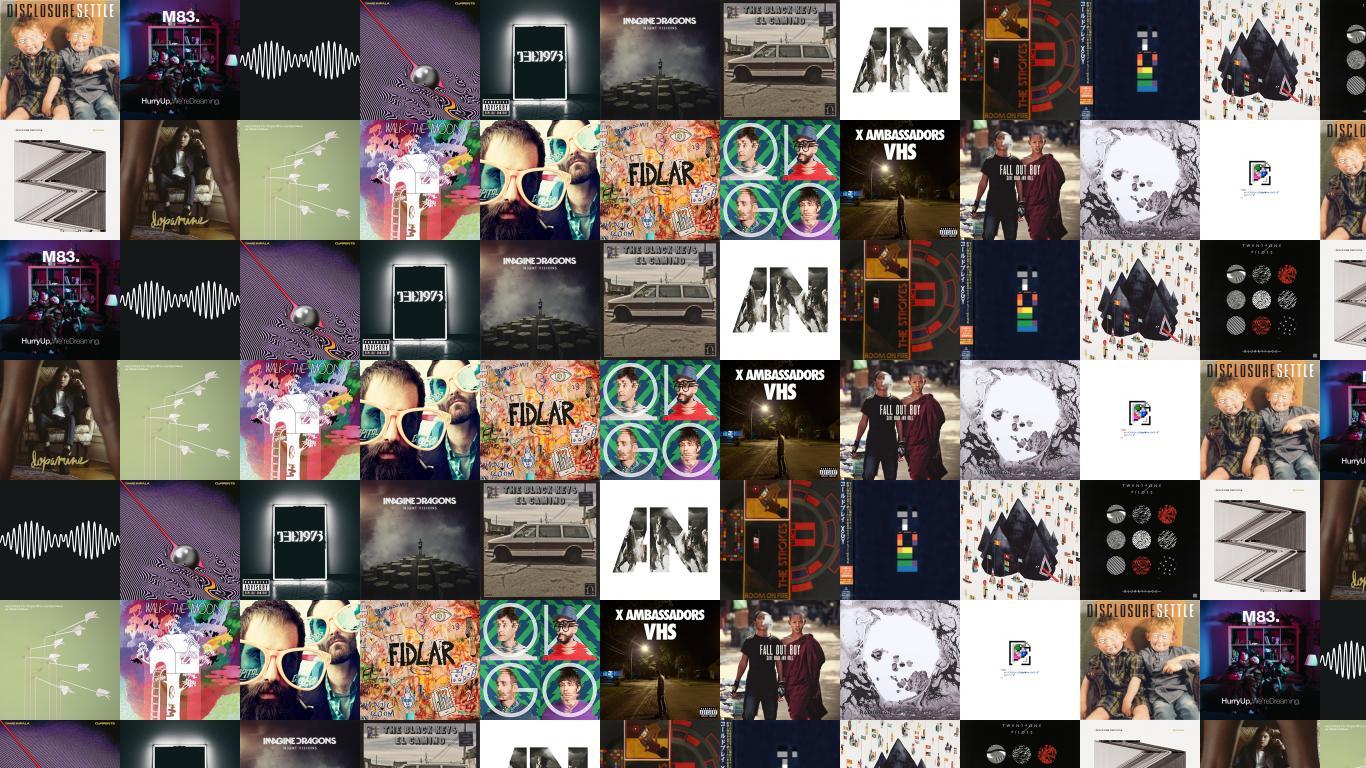 1366x768 Disclosure Settle M83 Midnight City Arctic Monkeys Am Wallpaper « Tiled Desktop Wallpaper