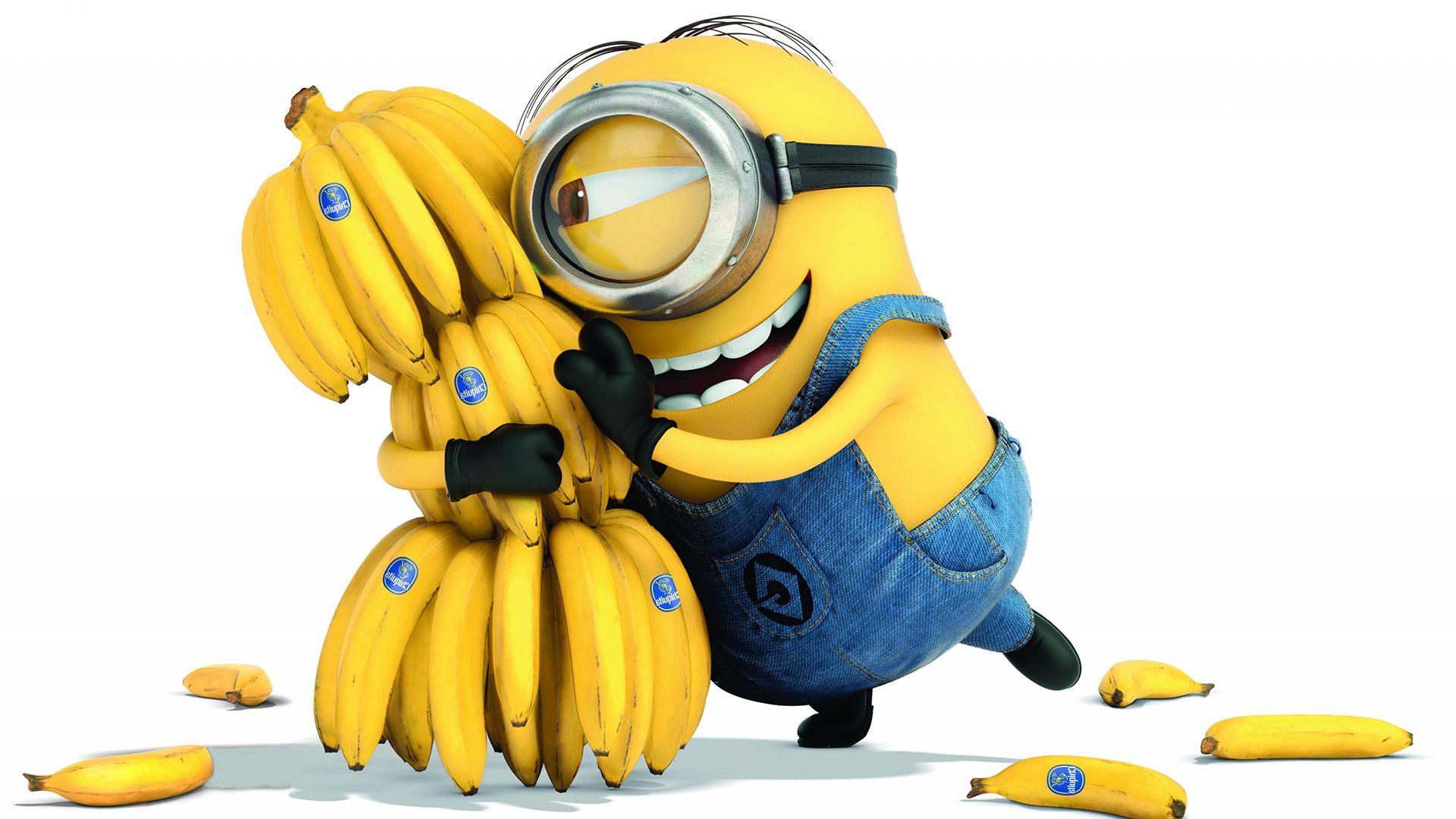 1920x1080 Minions Love Banana 2015 Movie HD Wallpaper Banana HD Wallpaper