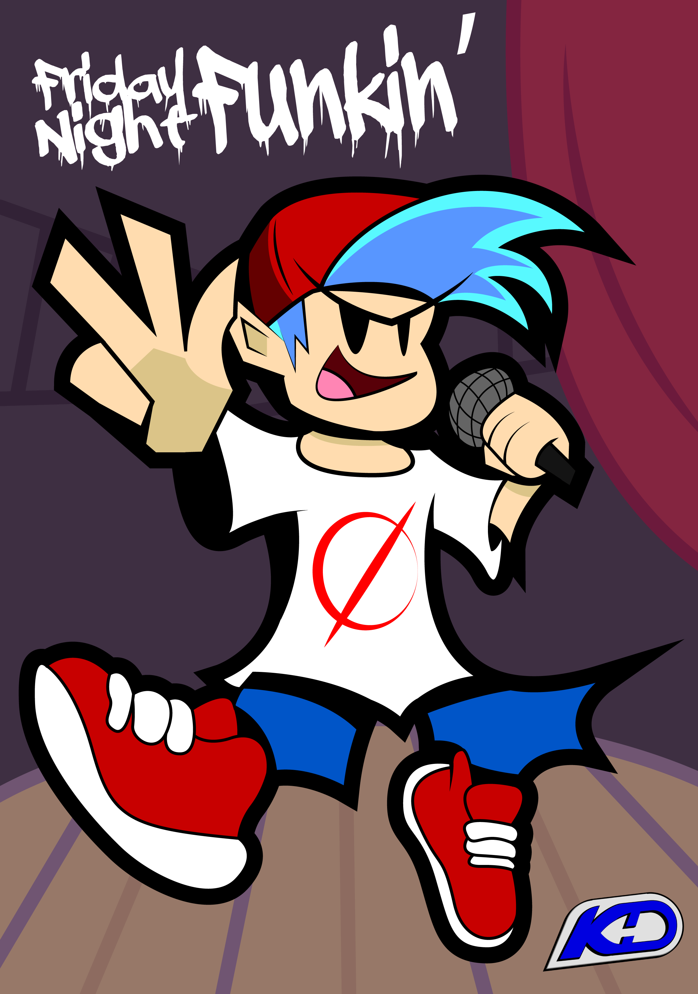 2389x3404 Friday Night Funkin' Wallpaper