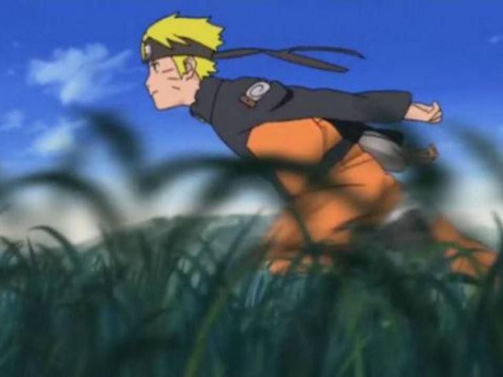 1600x1200 Anime Naruto Run Hình nền