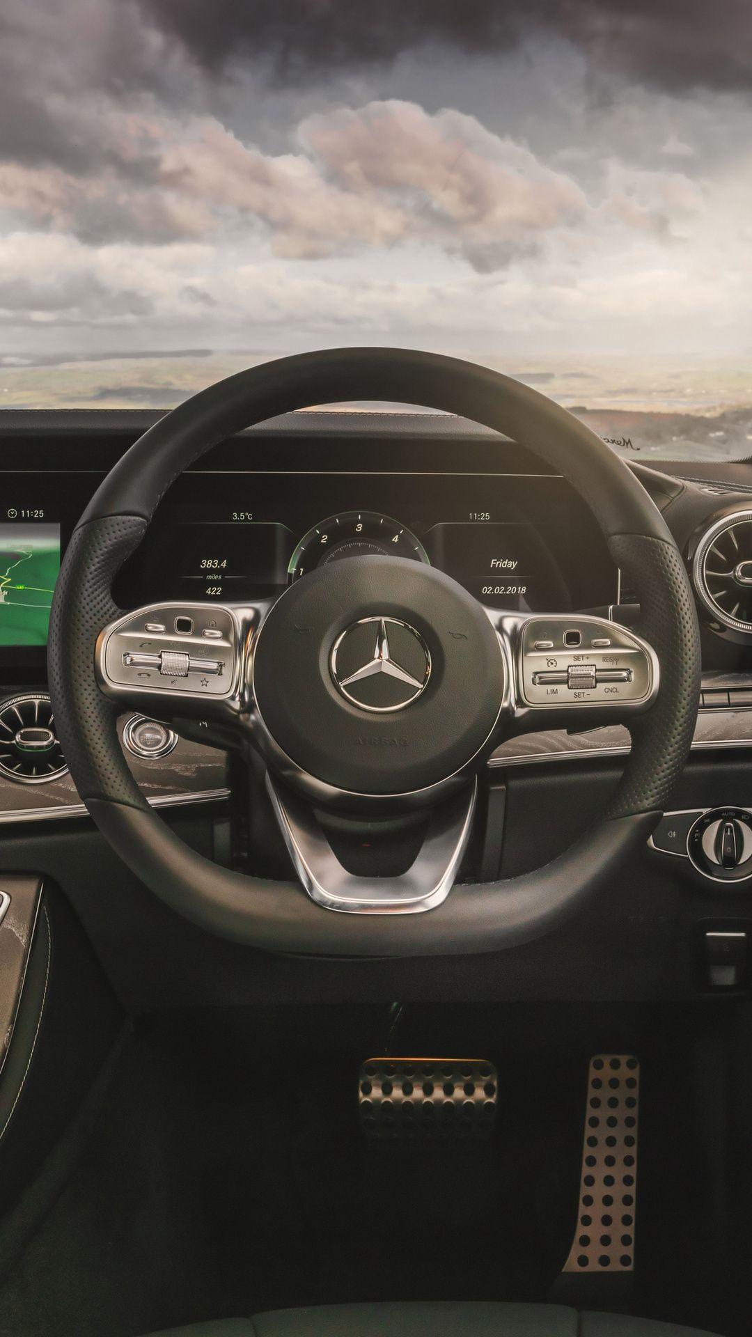 1080x1920 Mercedes Benz CLS 400 D AMG Interior iPhone 6s, 6 Plus, Pixel xl , One Plus 3t, 5 HD 4k Wallpaper, Image, Background, Photo and Picture