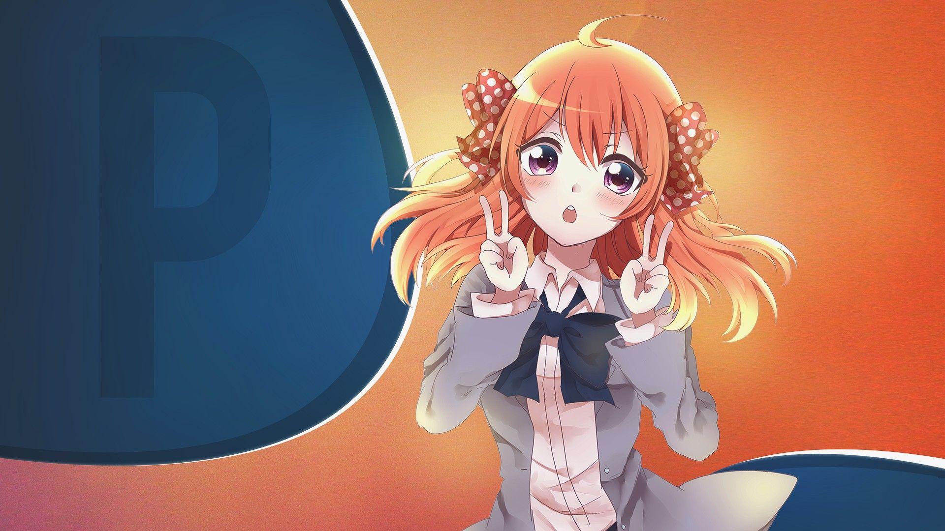 1920x1080 anime, Anime girls, Gekkan Shoujo Nozaki kun, Sakura Chiyo Wallpaper HD / Desktop and Mobile Background