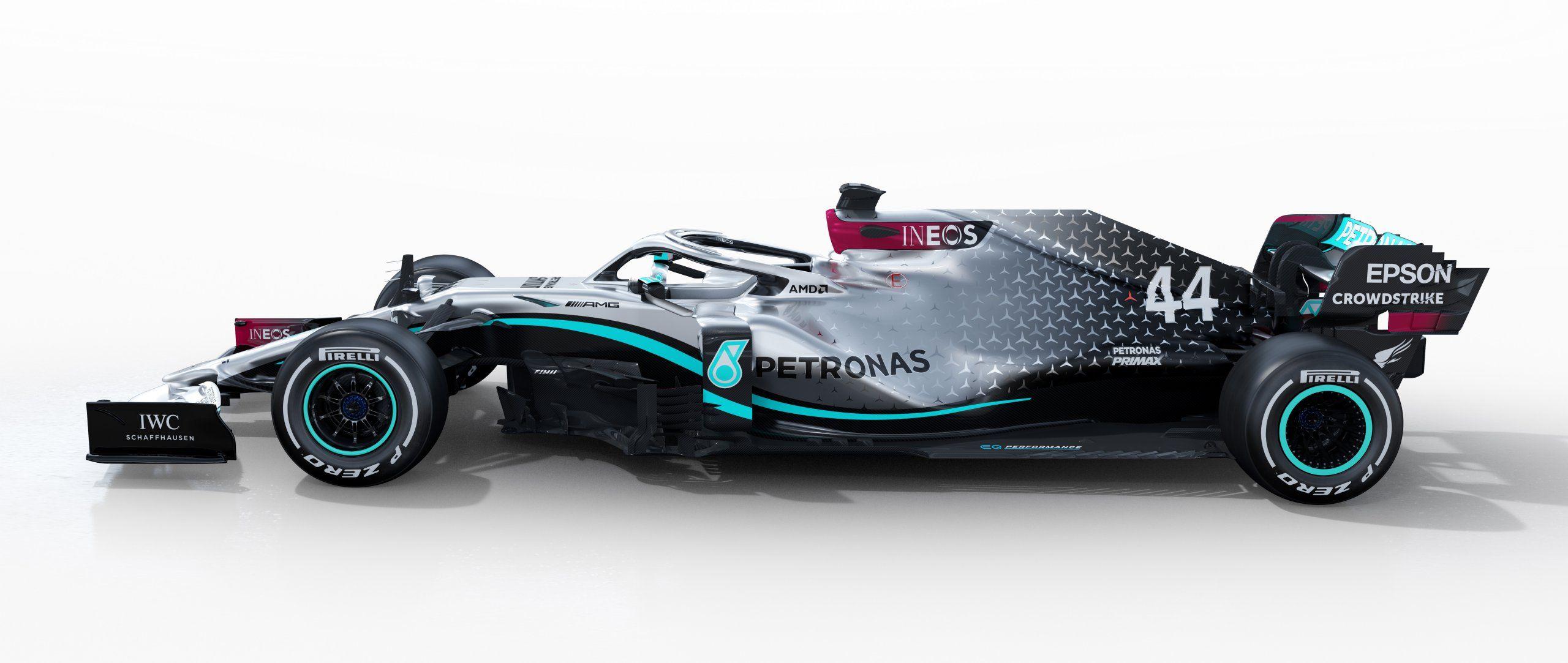 2560x1083 New Mercedes W11 Hits the Track For the First Time!
