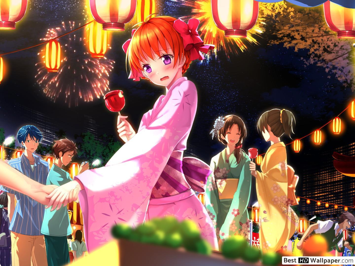 1440x1080 Chiyo Sakura HD wallpaper download