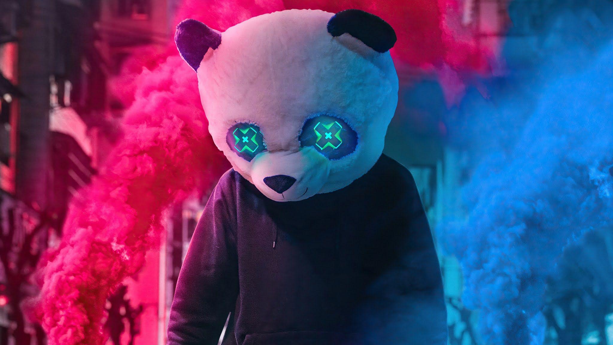 Neon Panda Wallpapers - Top Free Neon Panda Backgrounds - WallpaperAccess