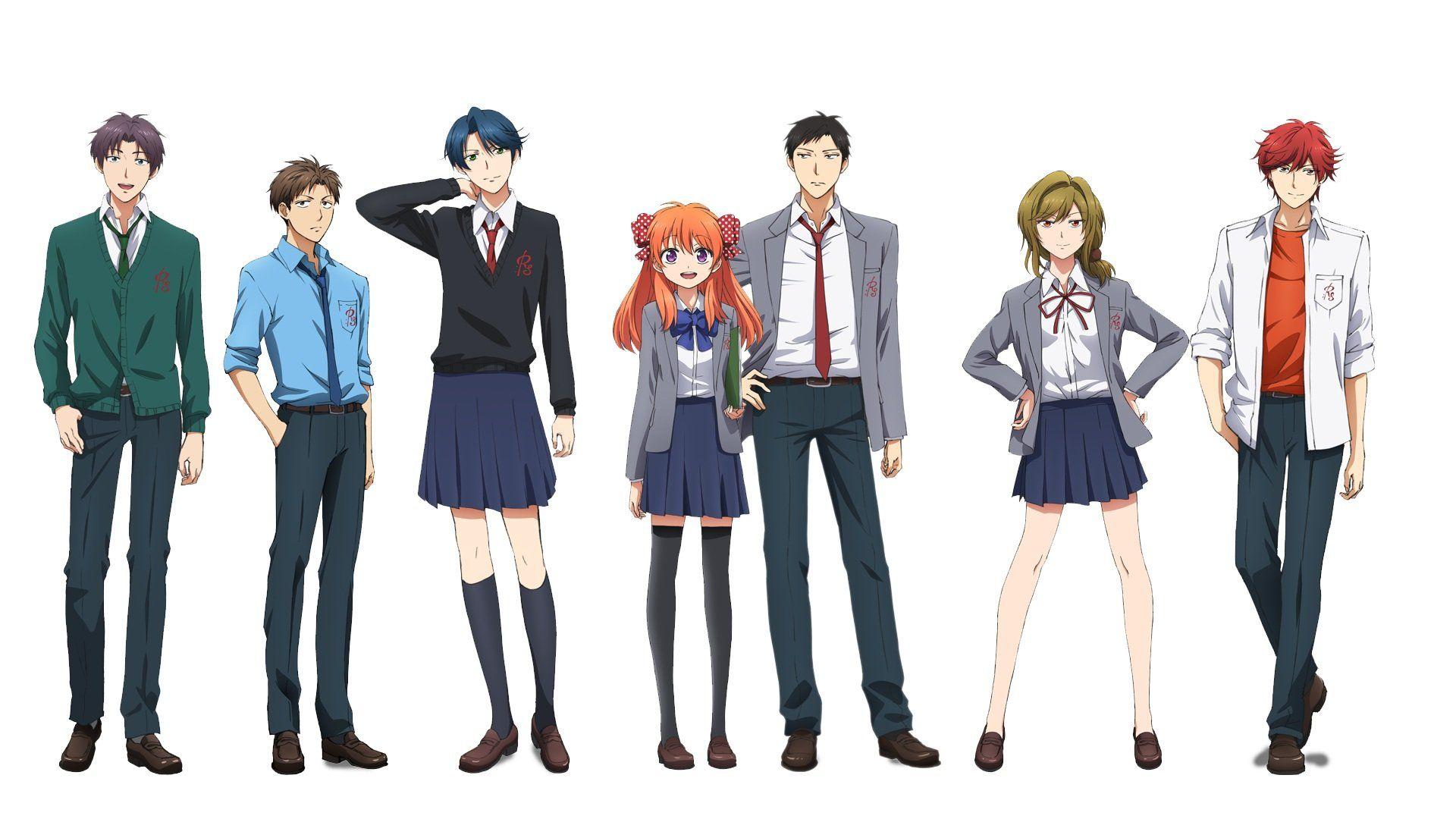 1920x1080 gekkan, Shoujo, Nozaki kun, Nozaki, Umetarou, Sakura, Chiyo, Seifuku, Tagme, character Wallpaper HD / Desktop and Mobile Background