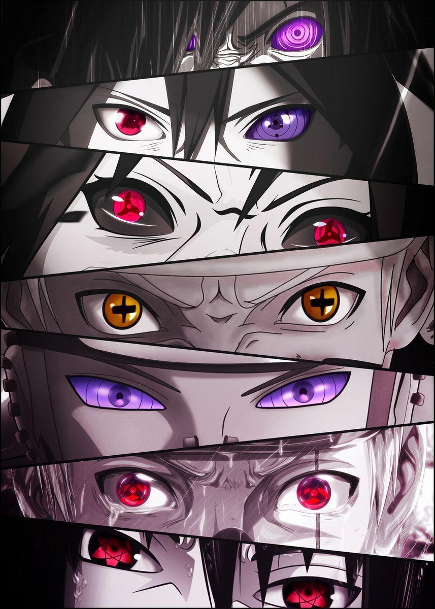 Naruto Eyes Wallpaper 4K - Sasuke Eyes Wallpapers Wallpaper Cave