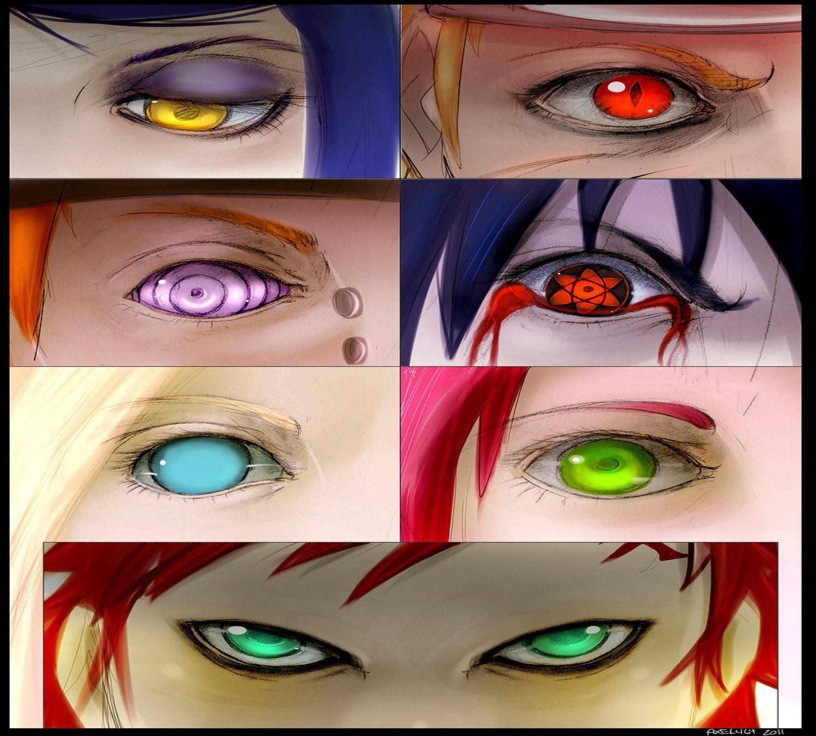 Cool Naruto Eyes Wallpapers - Top Free Cool Naruto Eyes Backgrounds 