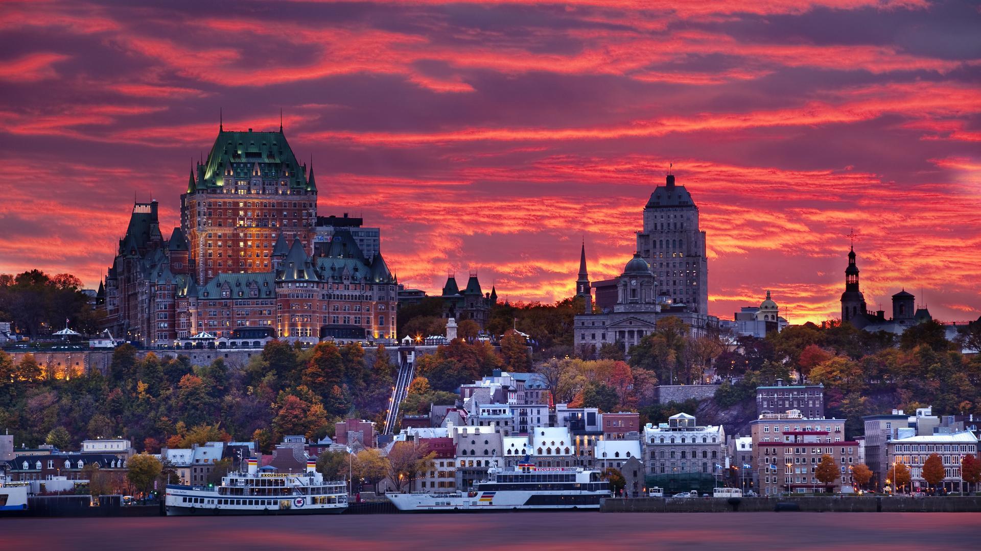1920x1080 Quebec City Wallpaper