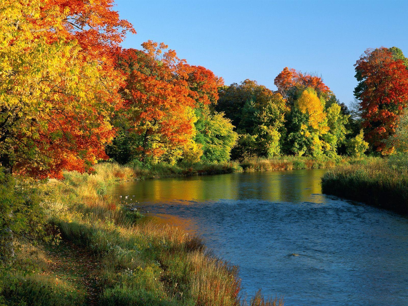 1600x1200 Autumn Canada Wallpaper