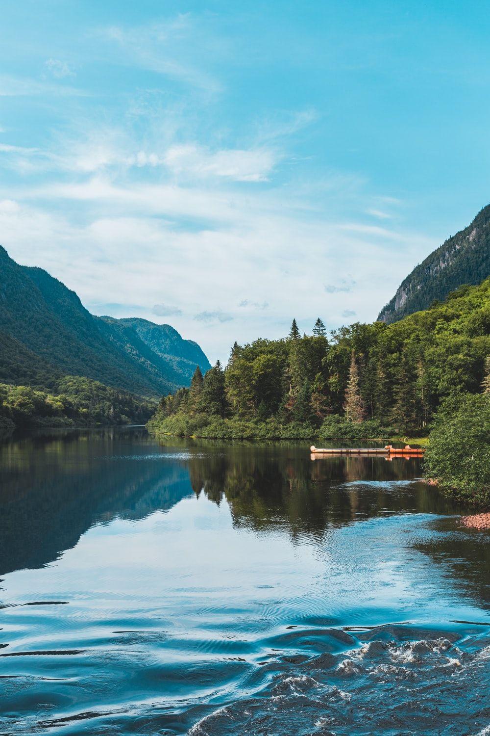 1000x1500 lake and trees photo