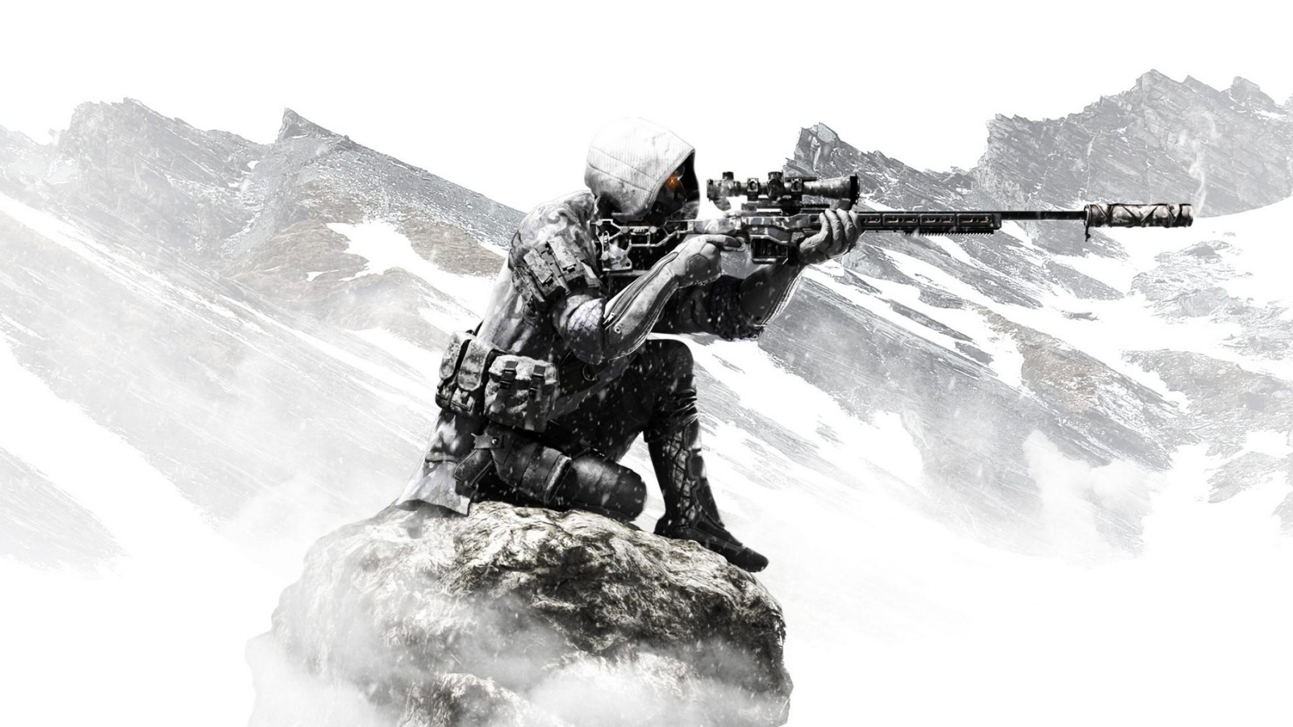 2560x1440 4K Sniper Wallpaper