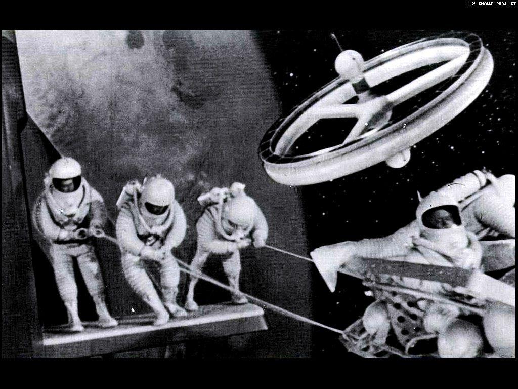 1024x768 Conquest Of Space - Hình nền phim khoa học viễn tưởng cổ điển 1024312