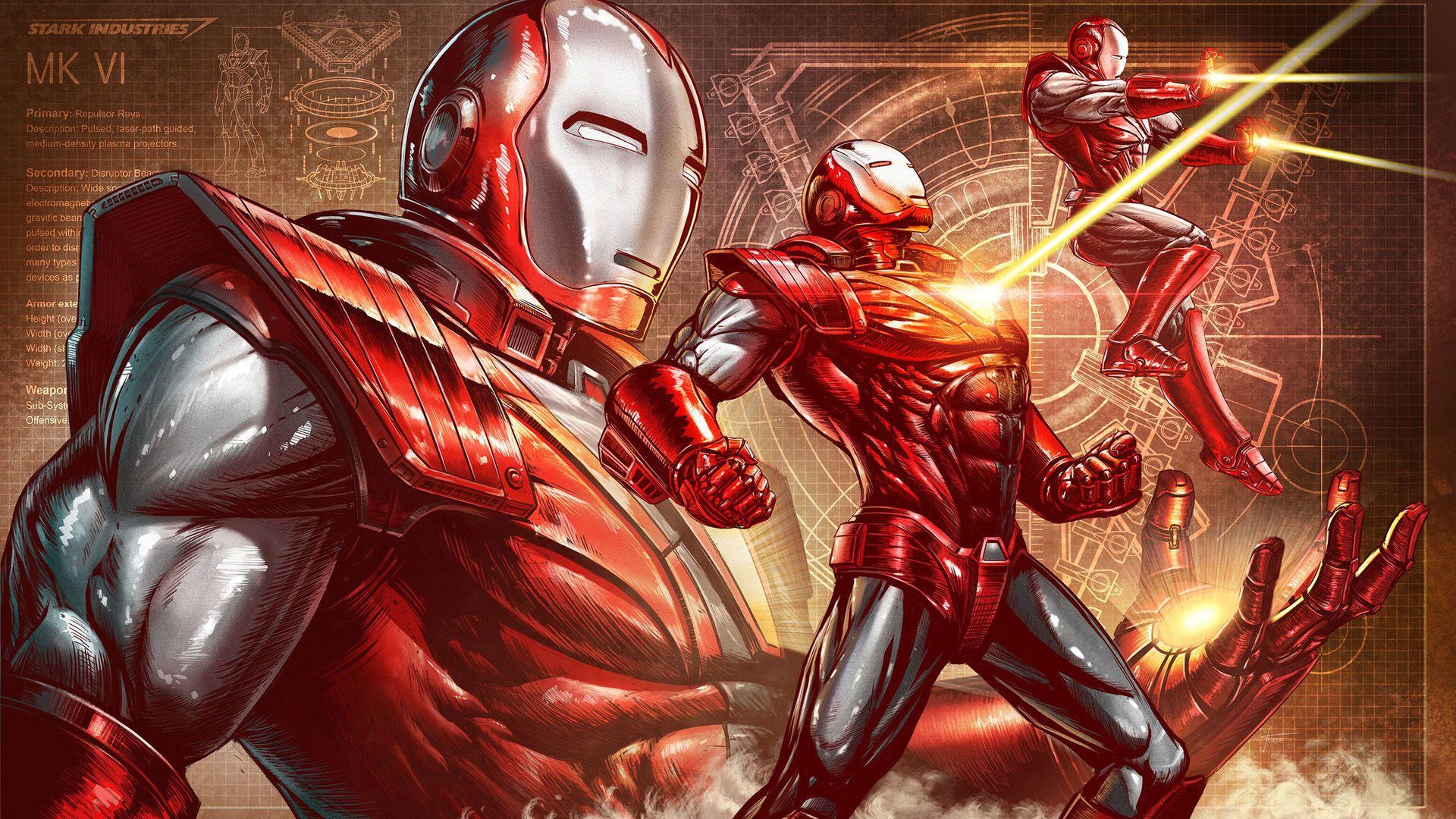 1920x1080 Iron Man Wallpaper. HD Iron Man Background