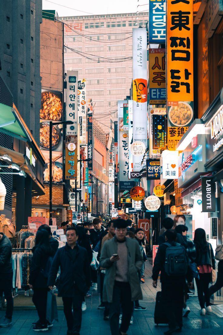 Myeongdong Wallpapers - Top Free Myeongdong Backgrounds - WallpaperAccess