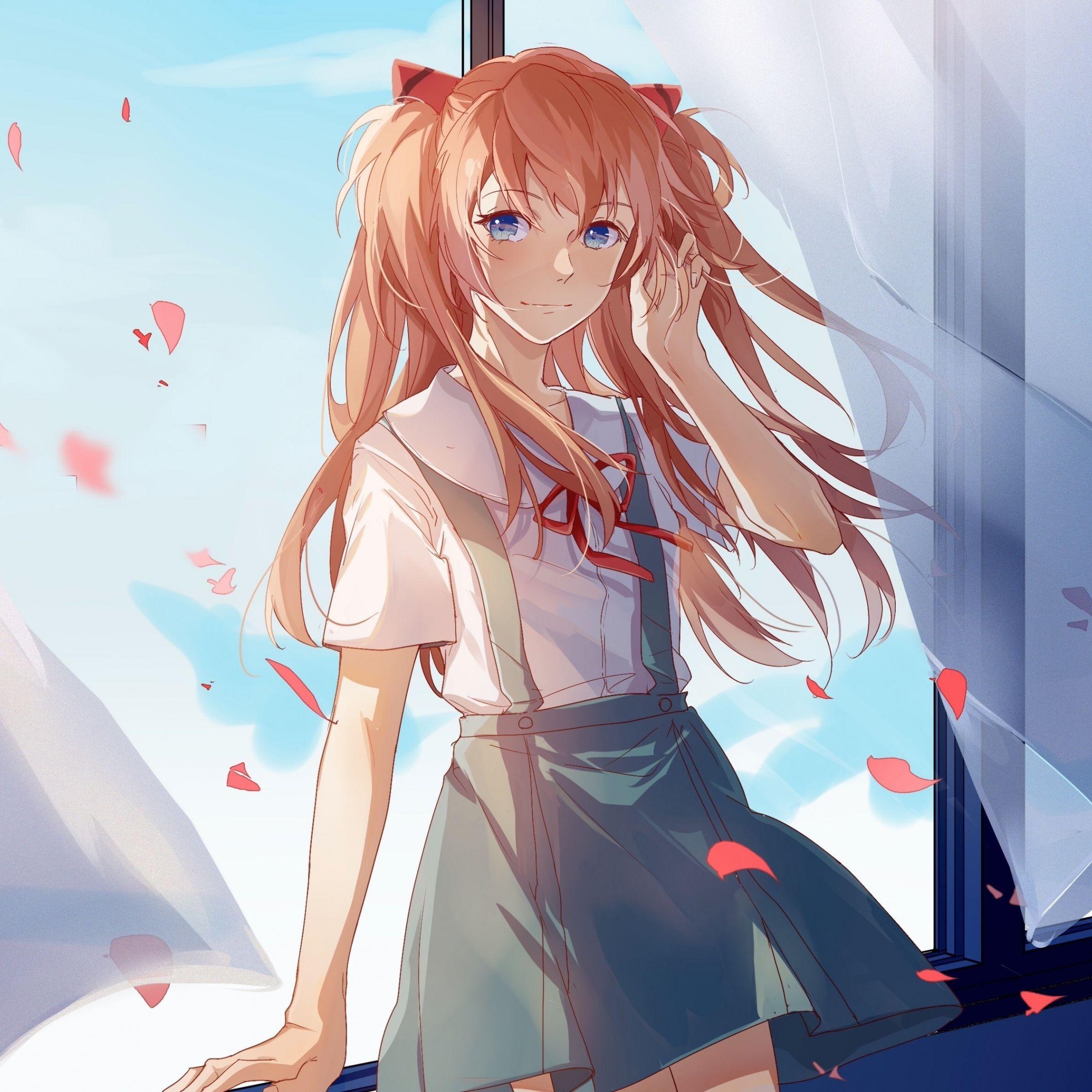 2248x2248 Asuka Langley Wallpaper
