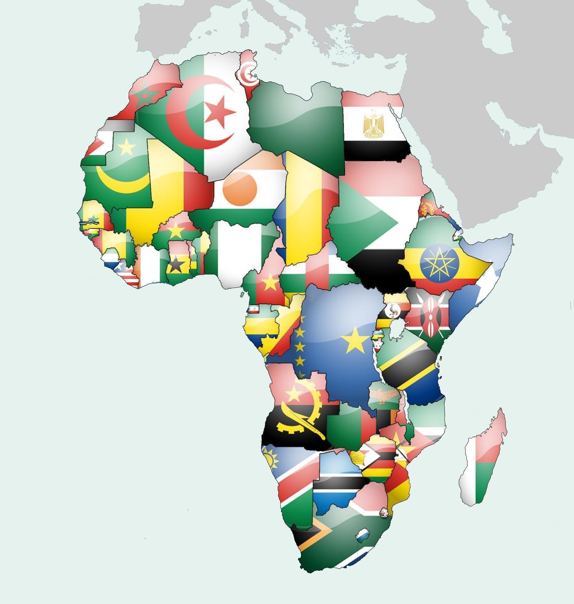 african continent wallpaper