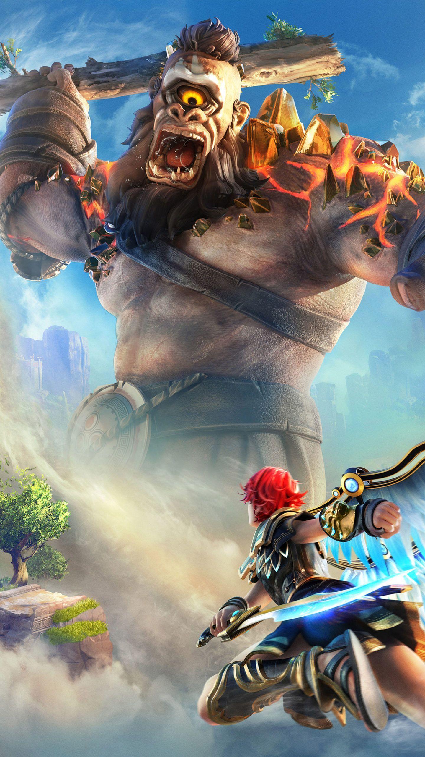 1440x2560 Immortals Fenyx Rising Game 4K Ultra HD Mobile Wallpaper. Movie night for kids, Immortal, Family movie night themes